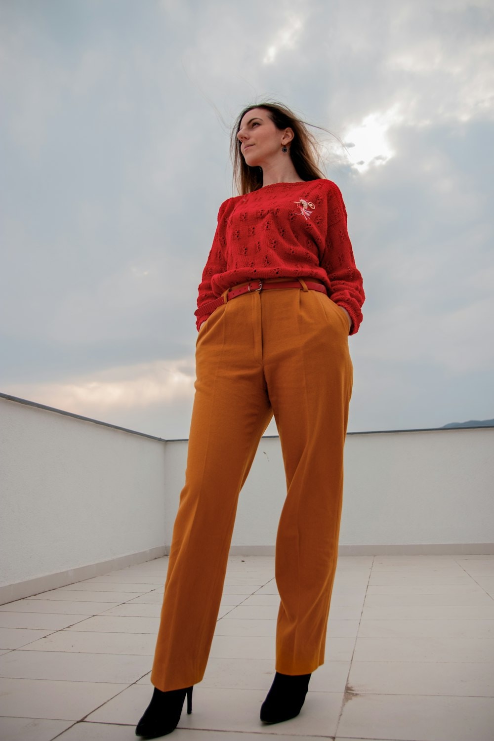 Çيمdik Dikişli Geniş Paça Scuba Eşofman Altı